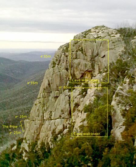 Booroomba Rocks - North Buttress raps