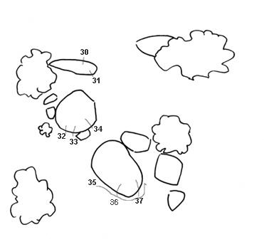 Niblo Boulders map